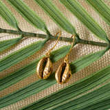 Concha Earrings Gold