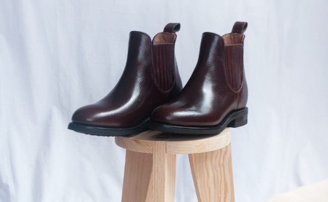 Lorena chelsea winter boot chocolate