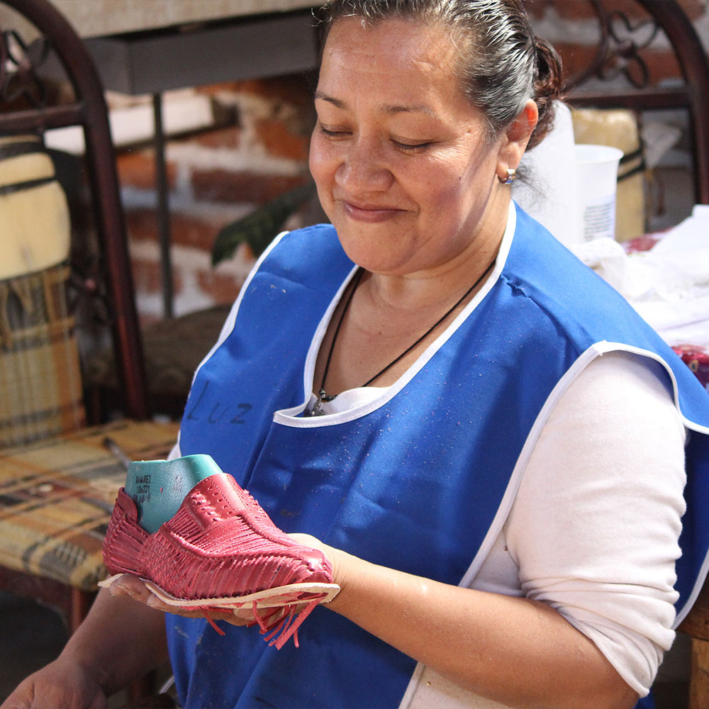 Unser Huaraches-Handwerker