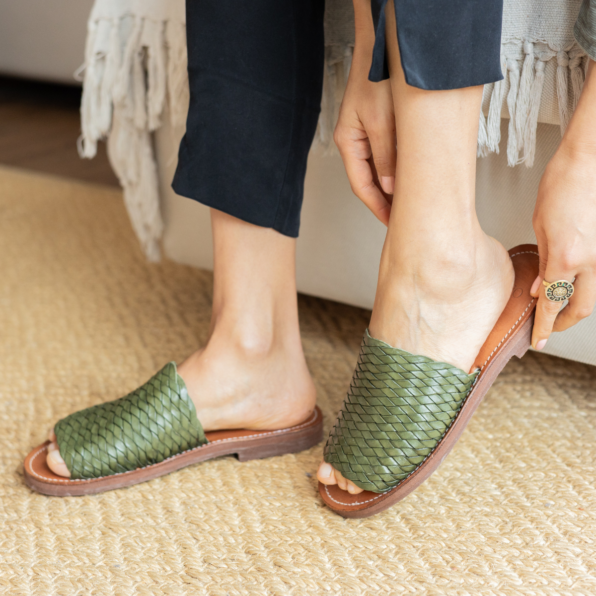 Laura Sandal Olive