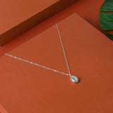 Concha Necklace Silver