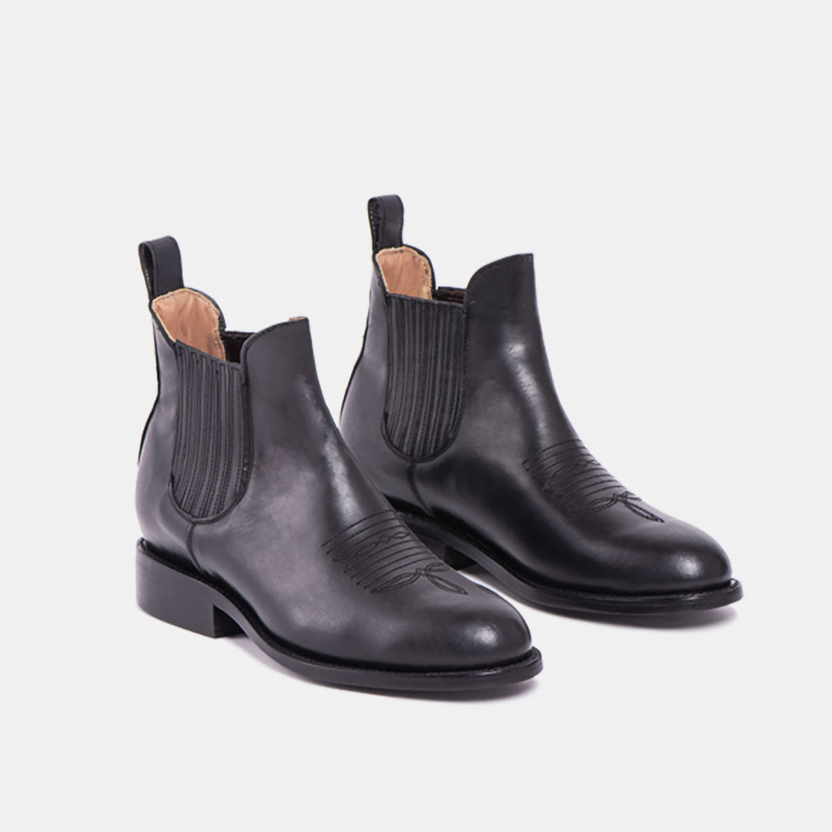 CARLOS Charro Boot Black - CANO