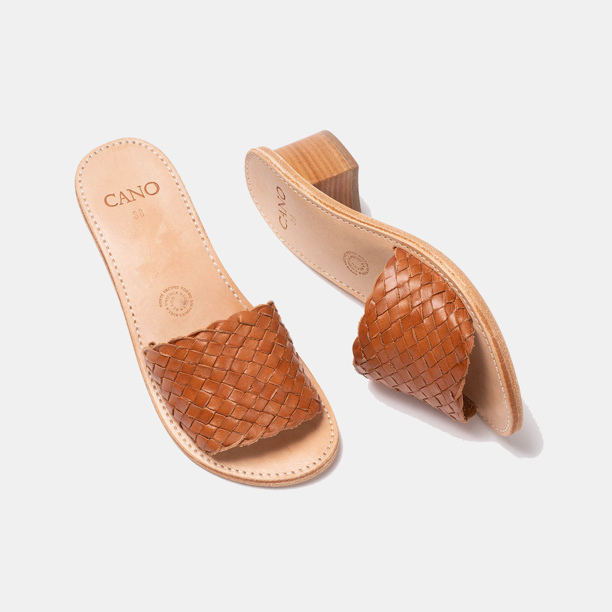 CANO - Carmen Cognac Summer Sandal