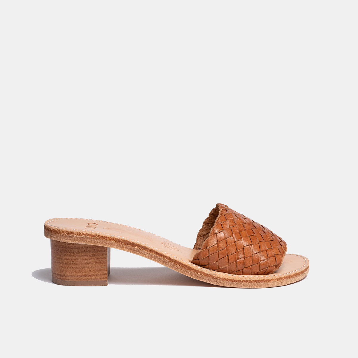 CANO - Carmen Cognac Sandal Side