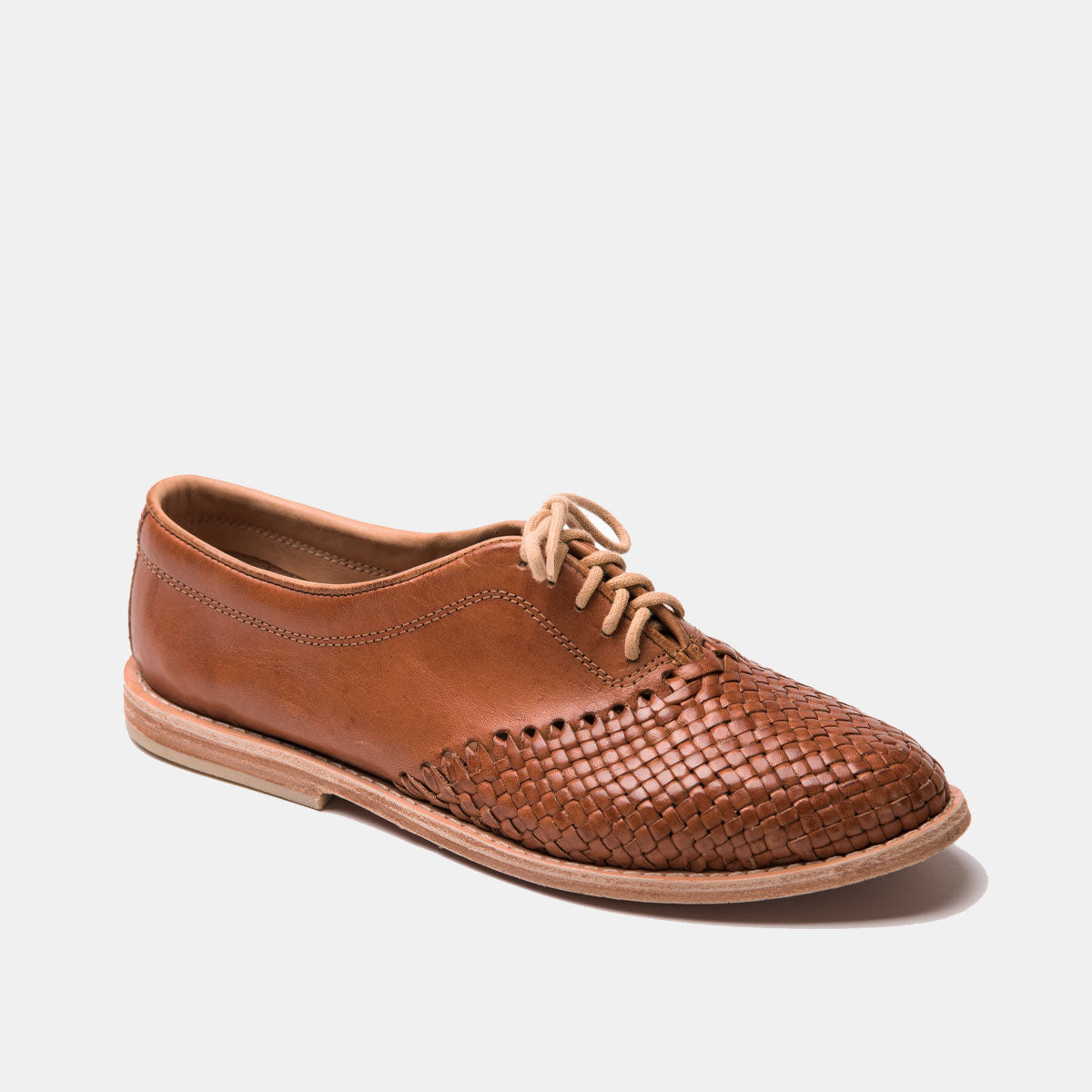 Cano Hidalgo Caballero brown oxford side view