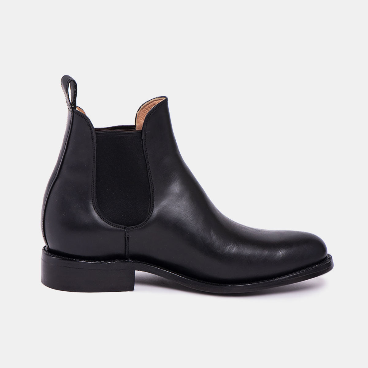 Cano Manuel Chelsea Boot Black leather side view