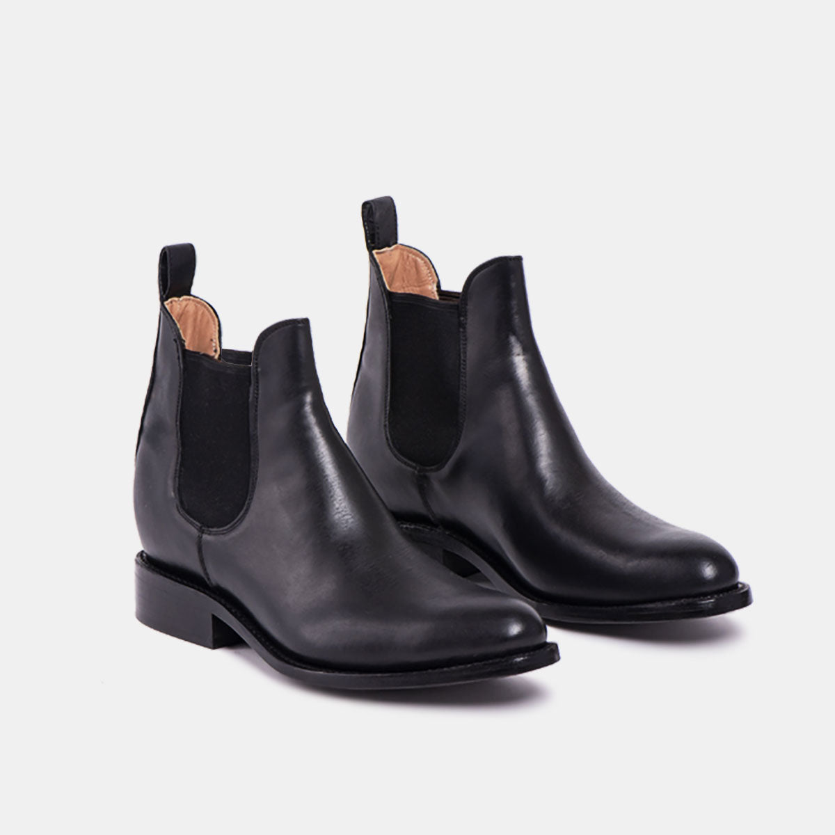 Cano Manuel Chelsea Boot Black winter side view