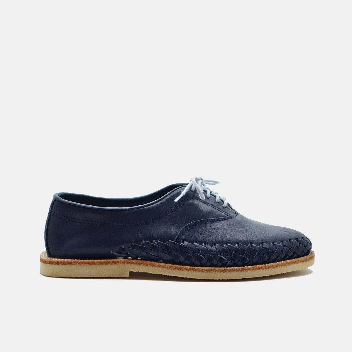 Cano Pancho Blue sustainable shoe side view