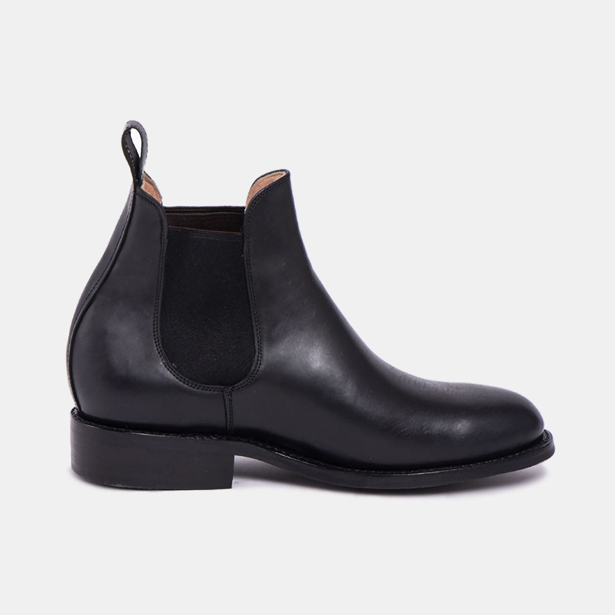 Cano Pedro Chelsea Black sustainable boot side view