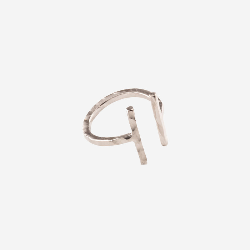 ARMADA Silver Ring Hammered - CANO